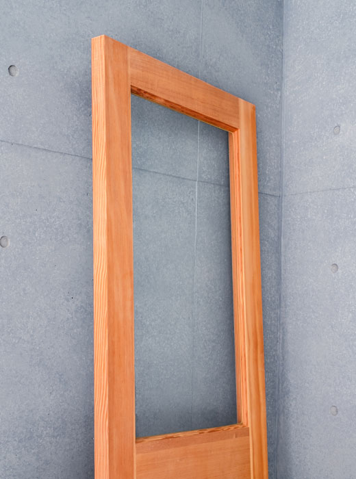 外部ドア・木製建具|144-44 + 1701-44【親子ドア枠セット】3サイズあり 平日15時までの決済で翌営業日出荷
