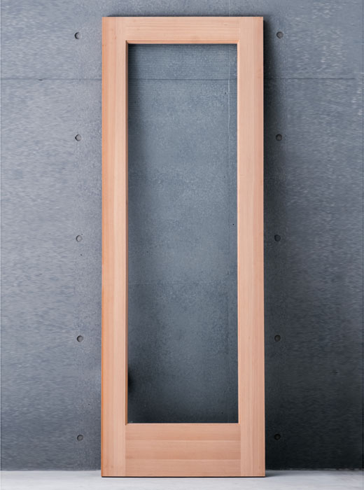 室内ドア・木製建具・引き戸|1501【連動2本引き込み戸用ドア2枚セット】