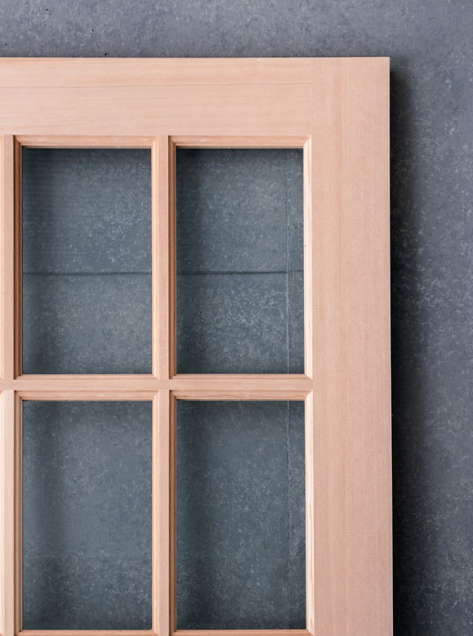 室内ドア・木製建具・引戸|1315【引き違い戸用ドア2枚セット】