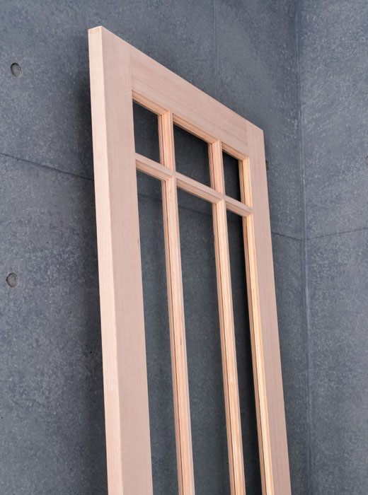 室内ドア・木製建具・引戸|シンプソン 1309 2サイズあり【アウトセット引き戸用スリムタイプ】