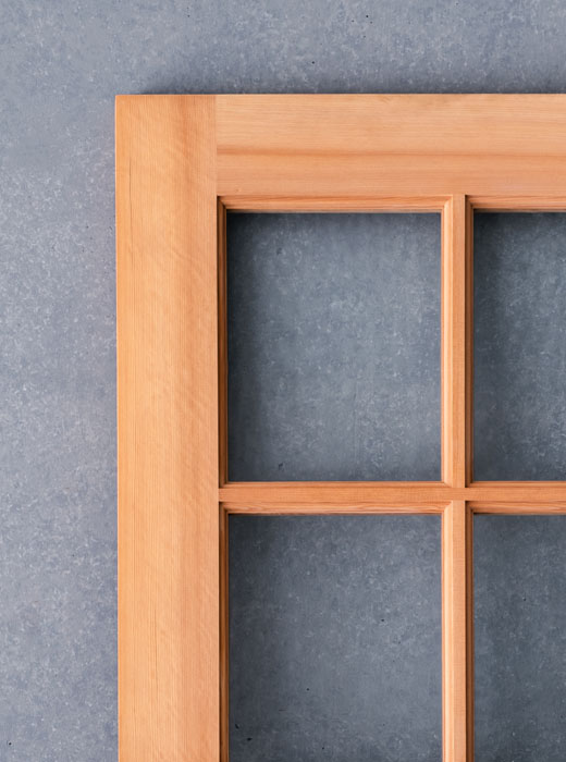 室内ドア・木製建具・引戸【9種類のガラスから選べる】|644AG【開き戸用】