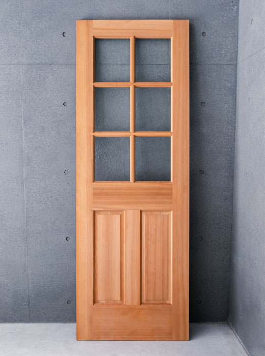 室内ドア・木製建具・引戸【9種類のガラスから選べる】|644AG【引き違い戸用ドア2枚セット】