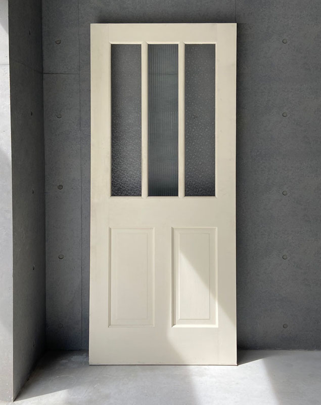 室内ドア・木製建具・引戸【9種類のガラスから選べる】|344AG【引き違い戸用ドア2枚セット】