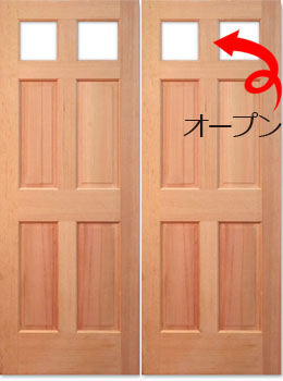 外部ドア・木製建具|シンプソン 2132 x 2【ダブルドア】2サイズあり 平日15時までの決済で翌営業日出荷