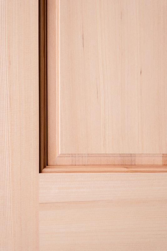 室内ドア・木製建具・引戸|266 W711×2032×35【連動2本引き込み戸用ドア2枚セット】