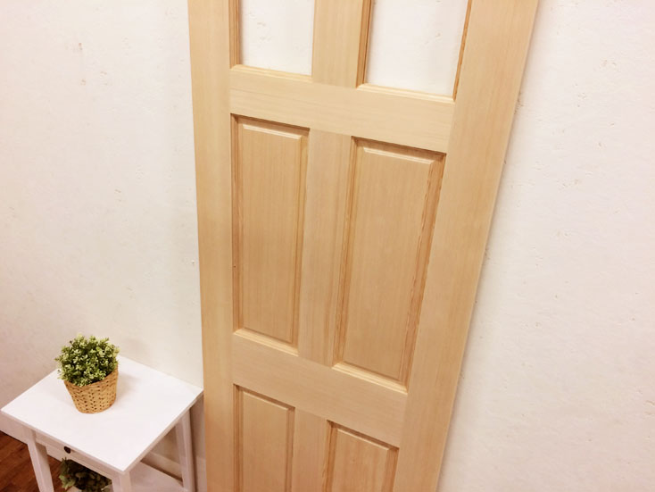 室内ドア・木製建具・引戸【9種類のガラスから選べる】|266AG【引き違い戸用ドア2枚セット】