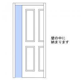 室内引き込み戸用3方枠セット(固定枠)